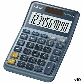 Calculator Casio MS-100EM Blue (10Units)