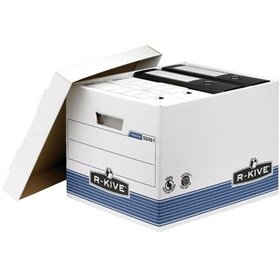 File Box Fellowes Blue White A4 29,2 x 33,5 x 40,4 cm (10 Units)