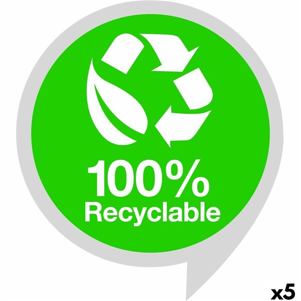 File Box Fellowes Blue White 5 Units (33,5 x 55,7 x 38,9 cm)