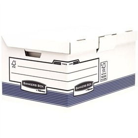File Box Fellowes Maxi Blue White 31 x 39 x 56 cm 10 Units