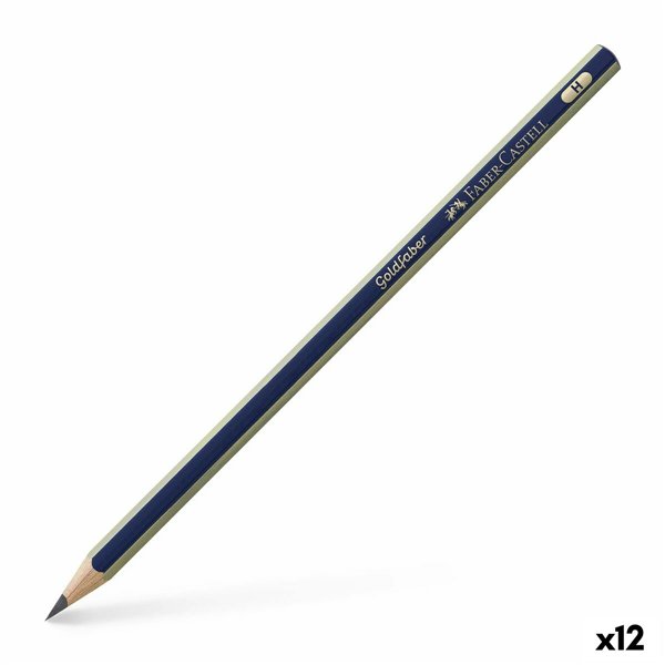 Pencil Faber-Castell GoldFaber 1221 Hexagonal H (12 Units)