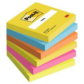 Notepad Post-it 76 x 76 mm Multicolour 100 Sheets (12 Units)