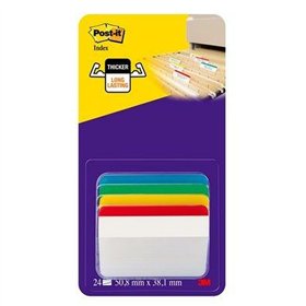 Set of Sticky Notes Post-it Index Multicolour 51 x 38 mm (6 Units)