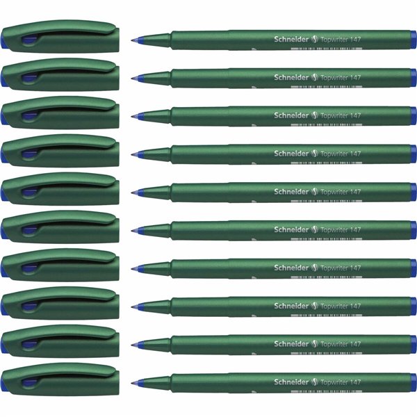 Marker pen/felt-tip pen Schneider Topwriter 147 Blue (10 Units)