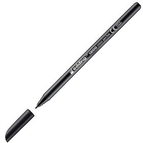 Felt-tip pens Edding 1200 Black (10 Units)