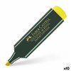 Highlighter Faber-Castell TEXTLINER 48 Yellow (10 Units)