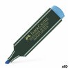 Highlighter Faber-Castell TEXTLINER 48 Blue (10 Units)