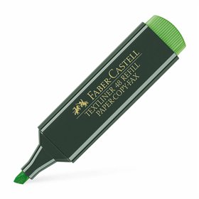 Highlighter Faber-Castell TEXTLINER 48 Green (10 Units)