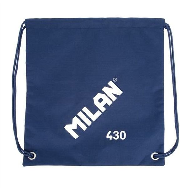 Backpack with Strings Milan Since 1918 Blue 42 x 34 x 0,7 cm