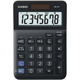 Calculator Casio MS-8F Black Plastic