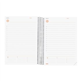 Diary Finocam Dark blue 15,5 x 21,2 cm