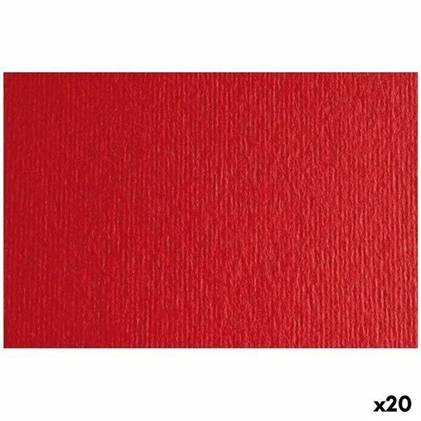 Card Sadipal LR 200 Red 50 x 70 cm Texturised (20 Units)