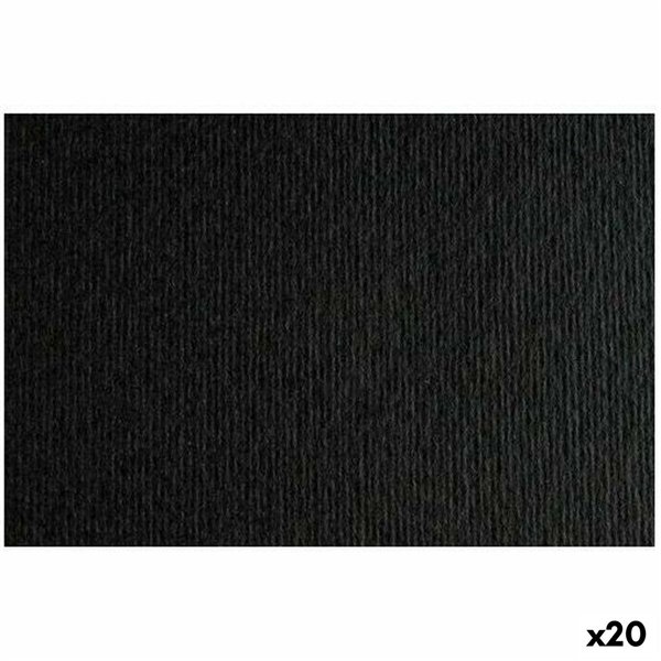 Cards Sadipal LR 200 Black 50 x 70 cm Texturised (20 Units)