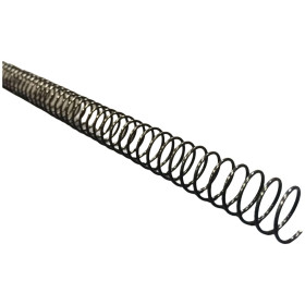 Binding Spirals Yosan 5:1 Black Metal Ø 10 mm 100 Units