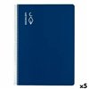 Notebook ESCOLOFI Blue A4 Din A4 40 Sheets (5 Units)