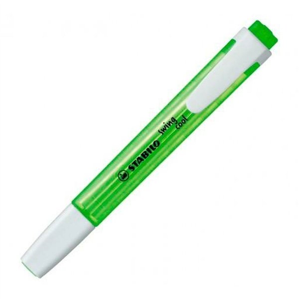 Highlighter Stabilo Swing Cool Green 10 Pieces