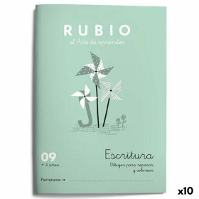 Writing and calligraphy notebook Rubio Nº09 A5 Spanish (10 Units)