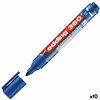 Whiteboard marker Edding 360 Rechargeable Blue (10 Units)