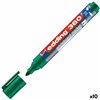 Whiteboard marker Edding 360 Rechargeable Green (10 Units)