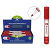 Permanent marker Bismark Red 1,5 mm (12 Units)