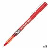 Liquid ink pen Pilot V-5 Hi-Tecpoint Red 0,3 mm (12 Units)