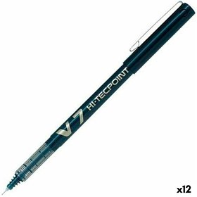 Liquid ink pen Pilot V-7 Hi-Tecpoint Black 0,5 mm (12 Units)