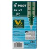 Liquid ink pen Pilot V-7 Hi-Tecpoint Green 0,5 mm (12 Units)