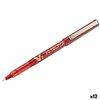Liquid ink pen Pilot V7 Hi-Tecpoint Red 0,5 mm (12 Units)