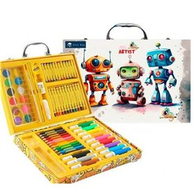 Painting set Roymart Robots 68 Pieces Multicolour
