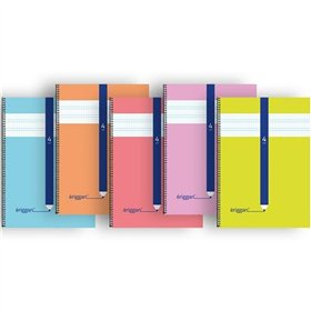 Notebook Eriggan Din A4 80 Sheets (10 Units)