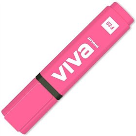 Fluorescent Marker Molin Viva Fuchsia (10 Units)