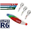 Correction Tape Office Box SUPER R6 6 m 4,2 mm Replacement Red (24 Units)