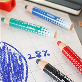 Marker Stabilo Mrakdry 5 Units Blue