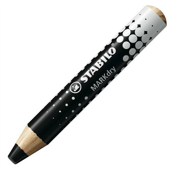 Marker Stabilo Mrakdry 5 Units Black