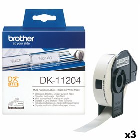 Roll of Labels Brother DK-11204 17 x 54 mm (3 Units)