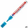 Permanent marker Edding 3000 Light Blue (10 Units)