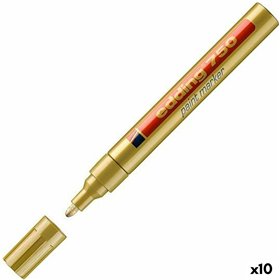 Permanent marker Edding 750 Golden 10 Units 2-4 mm (10 Units)