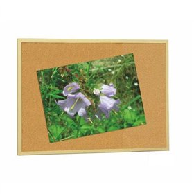 Cork board Faibo Wood Brown 60 x 90 cm (5 Units)