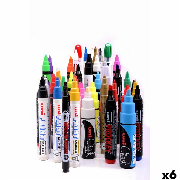 Whiteboard marker Uni-Ball 6 Pieces (6 Units)