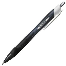 Liquid ink pen Uni-Ball Black (12 Units)