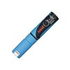 Liquid chalk marker Uni-Ball PWE-8K Blue Light Blue (6 Pieces) (6 Units)