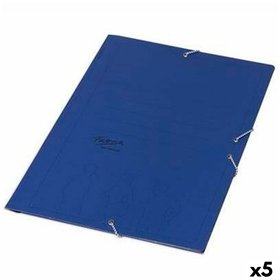 Document Holder Fabrisa Blue 5 Pieces 25 Pieces (5 Units)
