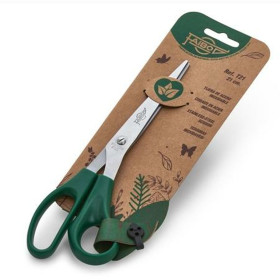 Scissors Faibo Green Stainless steel 21 cm (10 Units)