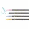 Set of Felt Tip Pens Edding 1200 Multicolour Cake Glitter 4 Pieces