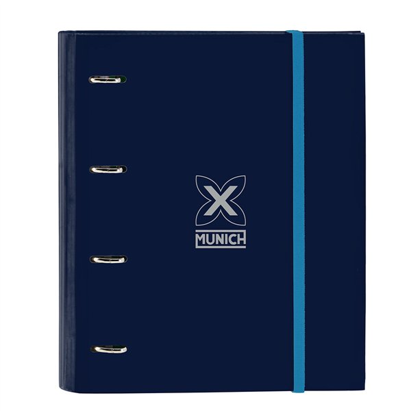 Ring binder Munich Blue A4