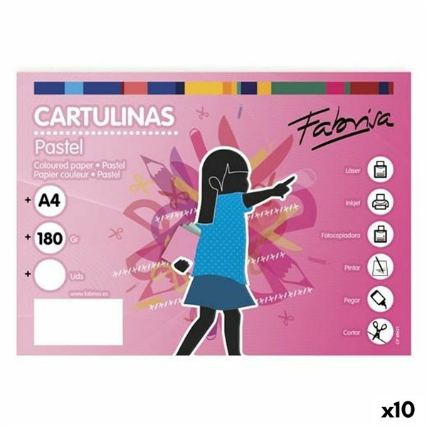 Cards Fabrisa White (10 Units)