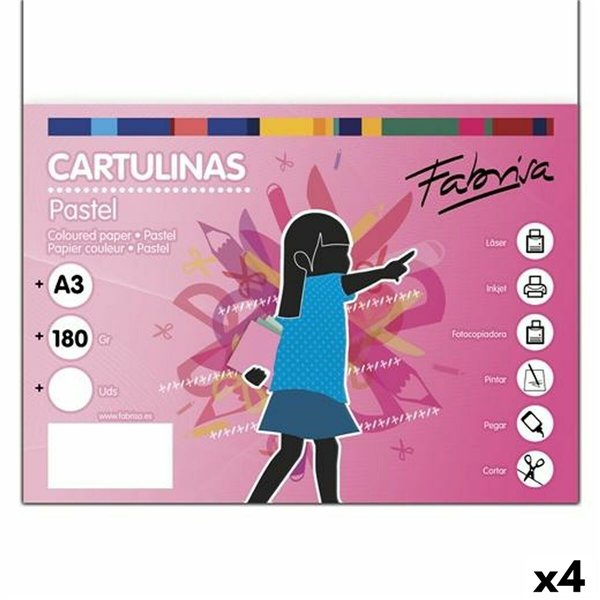 Cards Fabrisa White (4 Units)