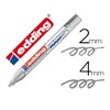 Permanent marker Edding Silver 2-4 mm (10 Units)
