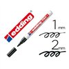 Permanent marker Edding Black (10 Units)