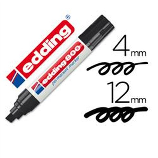 Permanent marker Edding Black